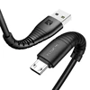 Free Shipping 30cm FLOVEME Basic Micro USB Cable 2.4A Charger Data Sync Mobile Phone Cables