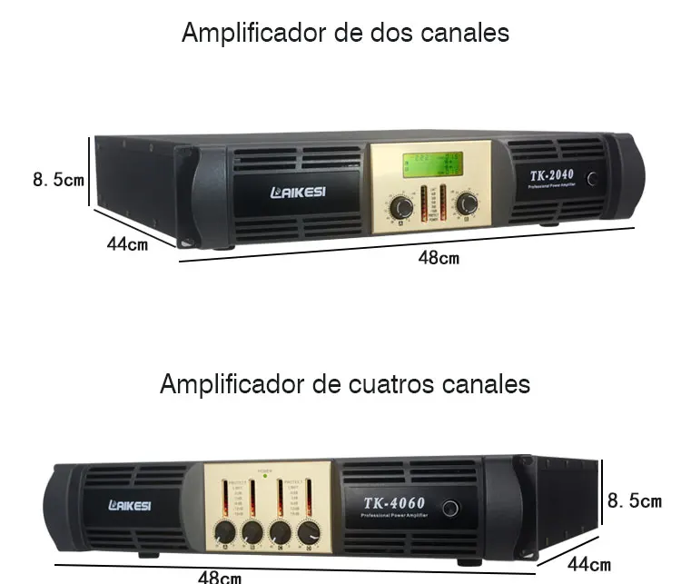 TK Serie Amplificador de Potencia Amplificador de Potencia Profesional