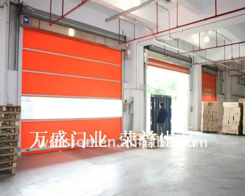 Automatic Roll Up Door/high Performance Door China Workshop Shutter