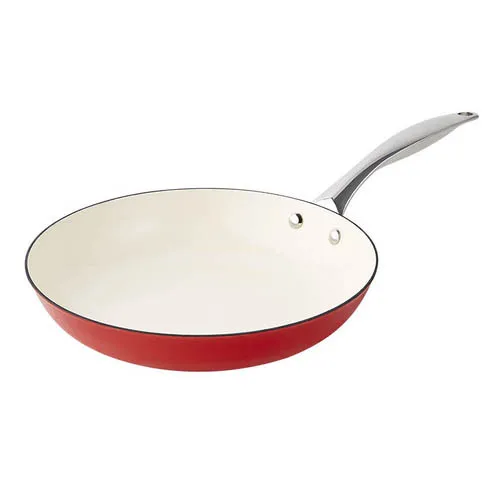 Enameled Lightweight Cast Iron Fry Pan - Buy Fry Pan,Enameled Fry Pan ...