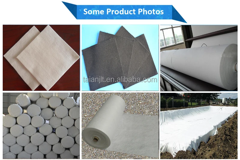 Needle Punch Nonwoven Geotextile Fabric Rolls For Road Construction