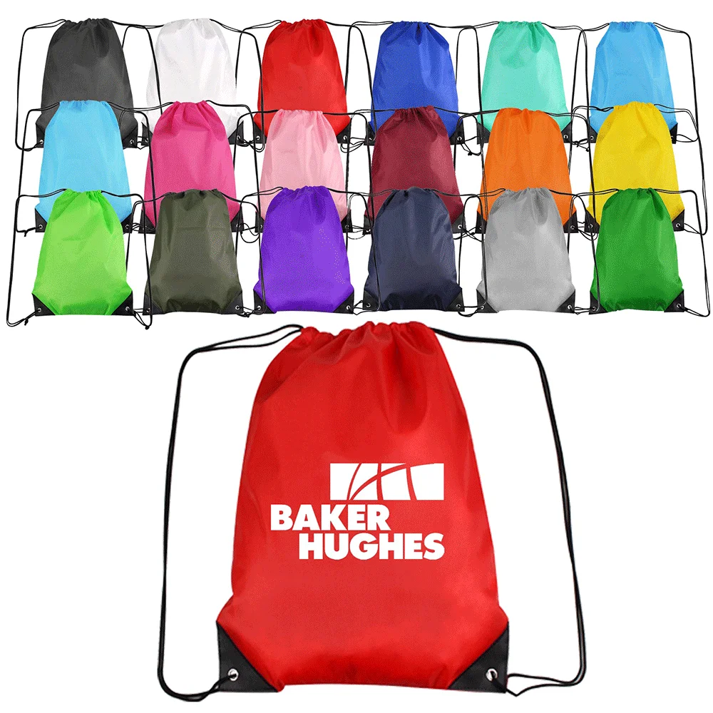 drawstring bag custom logo