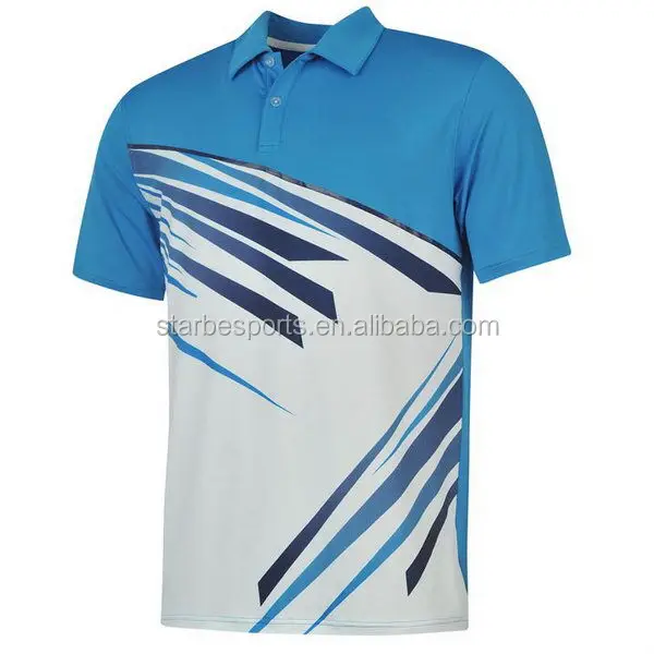 Newest Polo Shirt /dry Fit Golf T-shirt/sublimated Golf Polo T-shirt ...