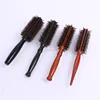Factory wholesale price label attached hairdressing combs roller brush straight hair comb