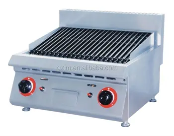 Comptoir Électrique Roches De Lave Gril Pour Cuisine Faire en usine à gaz pour la viande en roche de lave Grill