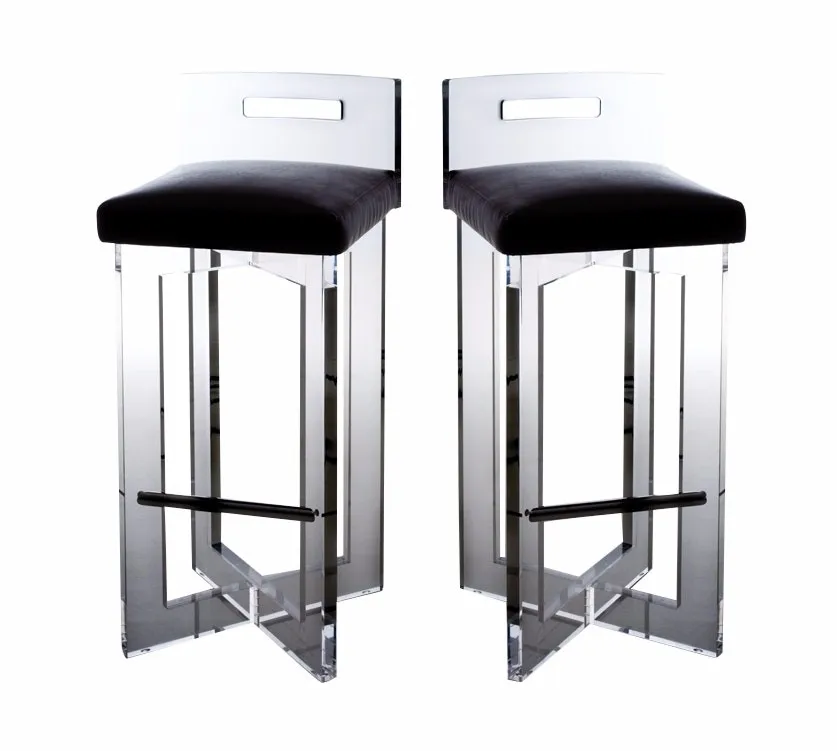 Modern Acrylic Piano Leather Sex Bar Stool Custom Plastic Garden Counter Stool For Sale Buy 4913