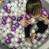 Pearl white purple blue Promotional bath ball Toy plastic ocean ball pit for sale decoration customized color