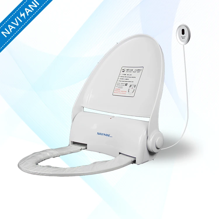 Automatic Hygienic Touch Free Sensor Toilet Seat Cover With One Time