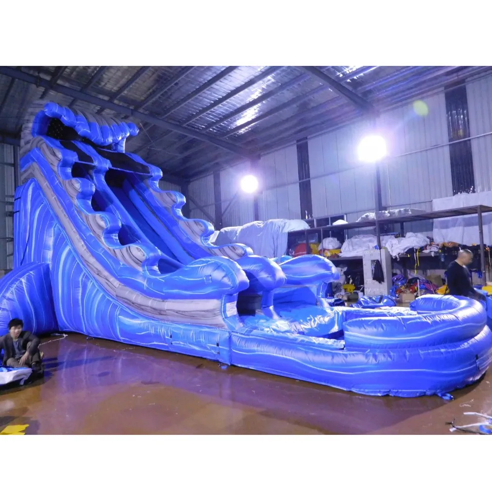 Commercial Outdoor Event Water Slide Inflatable Jumping Castle With