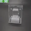 Clear PET Foldable Plastic Clamshell Blister Insert Card packaging with Hang Hook