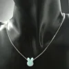 Rabbit synthetic opal rough stones for jewelry pendant