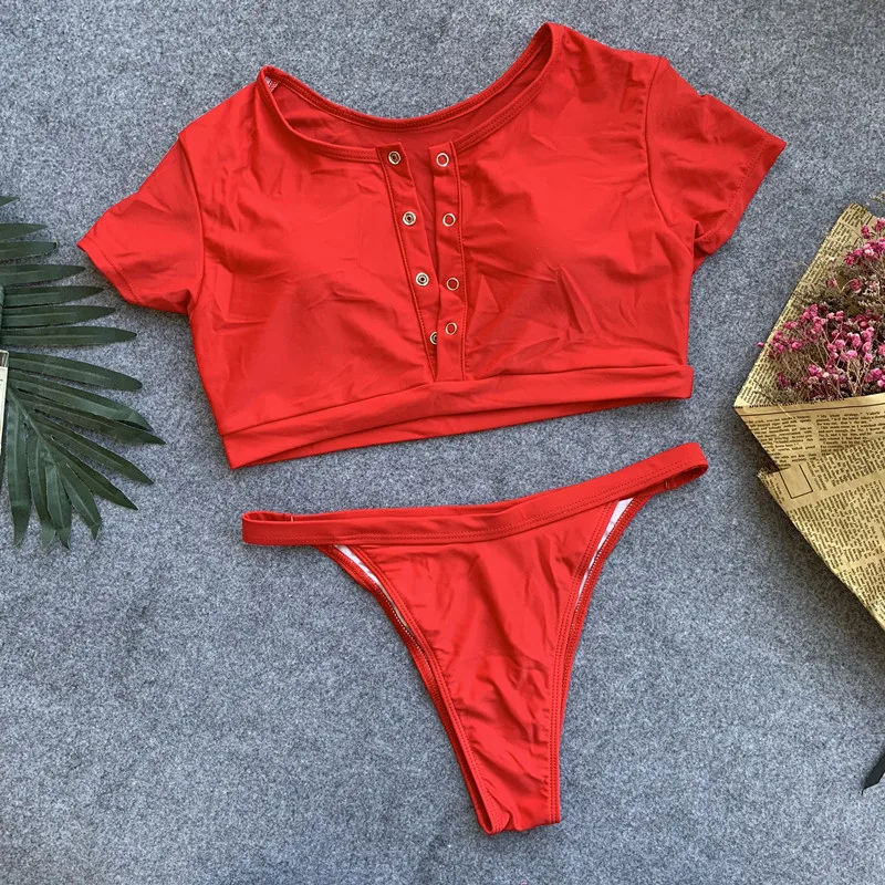2019 Sexy Pure Color Zipper Bikini Swimwear - Buy Young Hot Girls Xxx ...