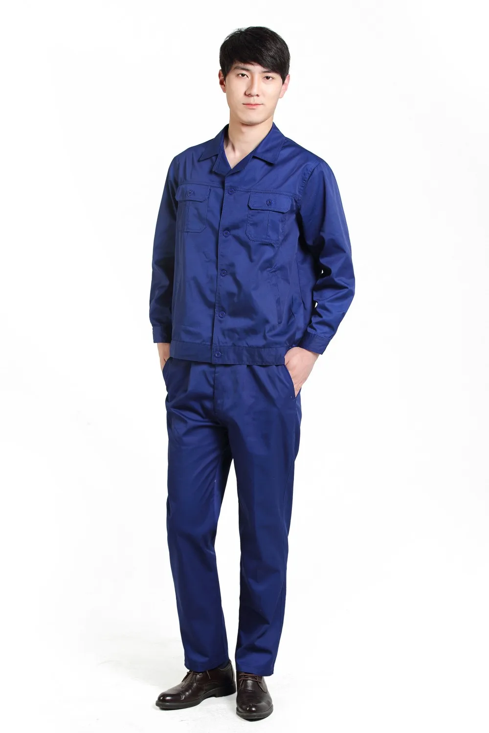Professional Workwear Uniform Workwear For Men In Blue Wear Abrasion ...