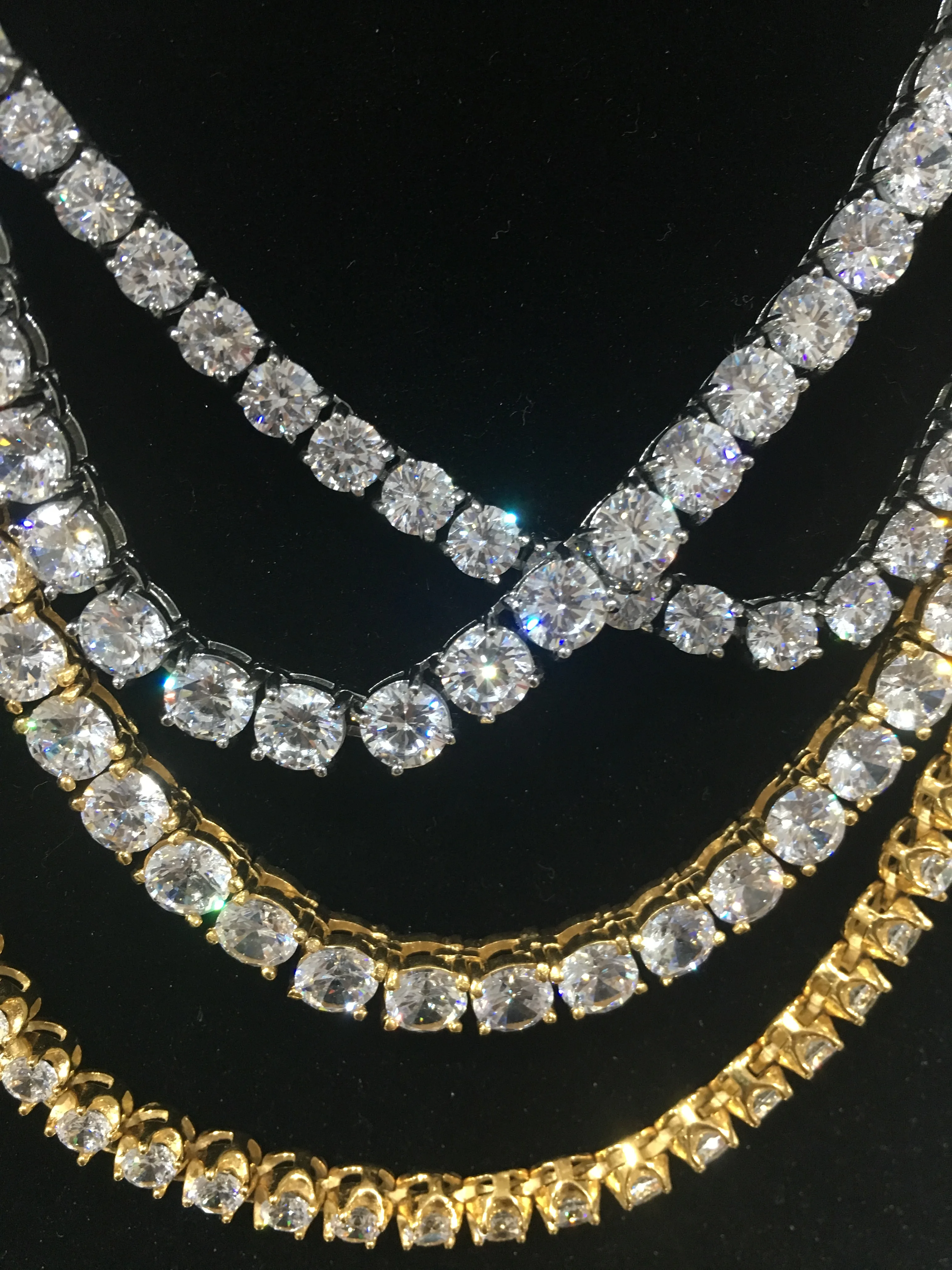 Miss Jewelry Fashion Hip Hop 14k 18k Gold Cz Men's