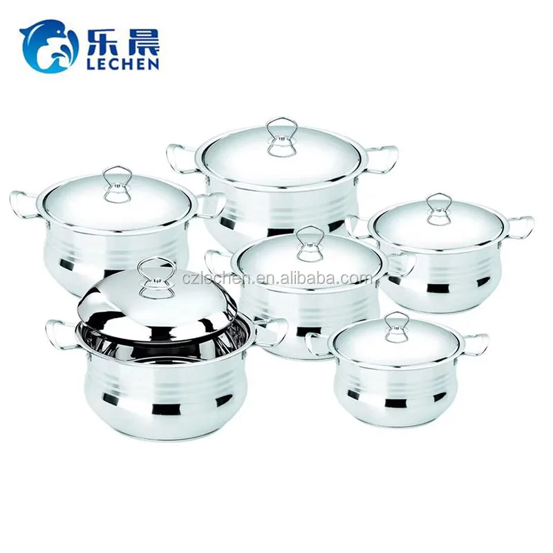 stainless steel cooking pot set