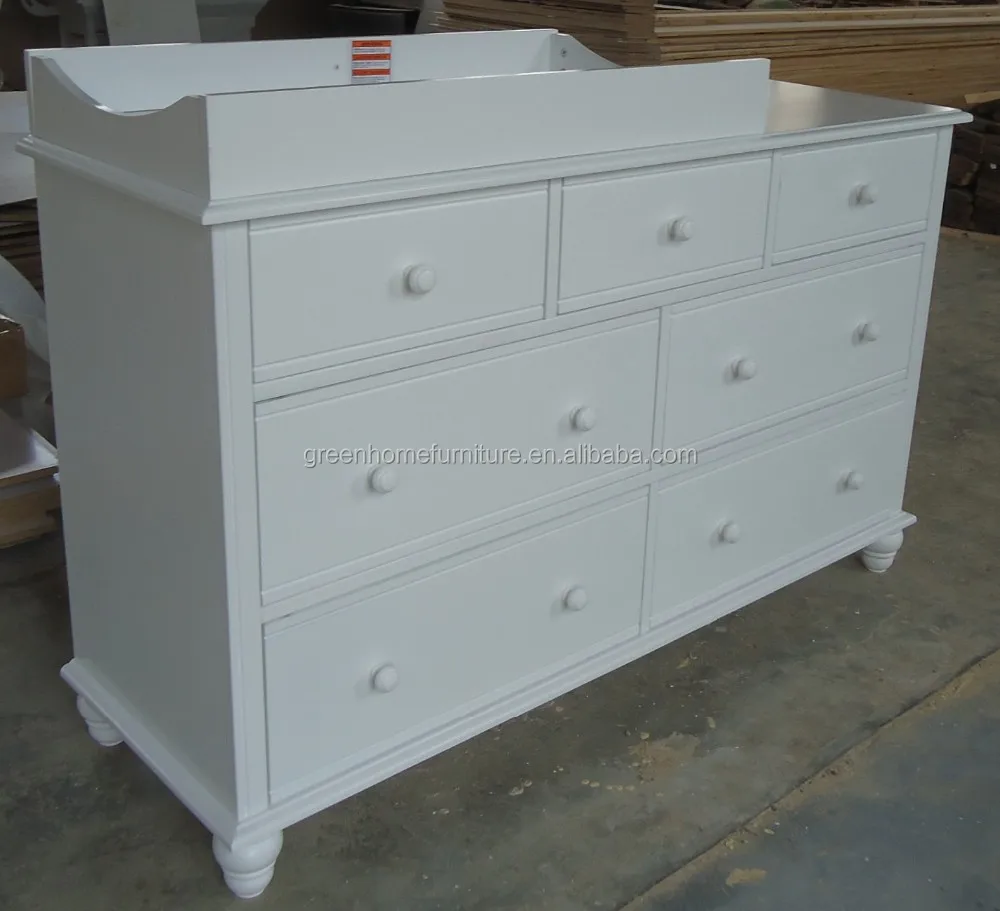 change table and drawers