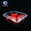 2018 new style PET transparent disposable plastic food tray for fruit strawberry
