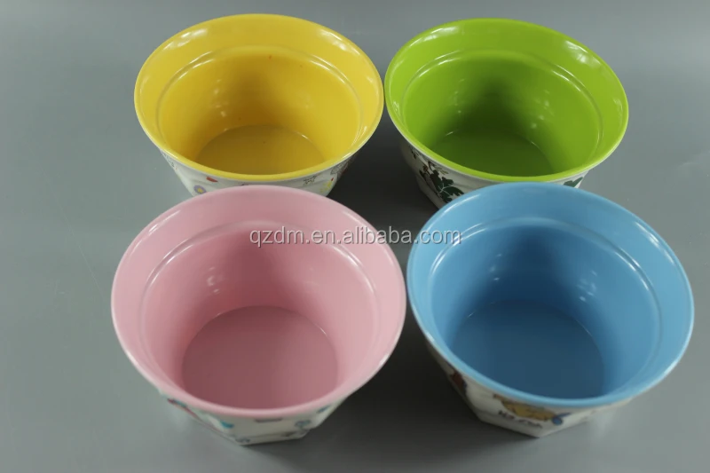 Double- color print Ice cream bowl Dessert bowl Custom -Made Logo