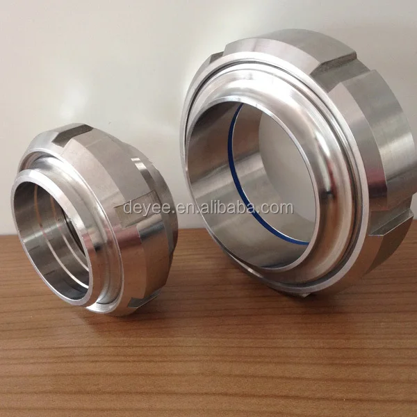 Sanitary Stainless Steel Complete Sms Union(nut,Male,Liner,Gasket