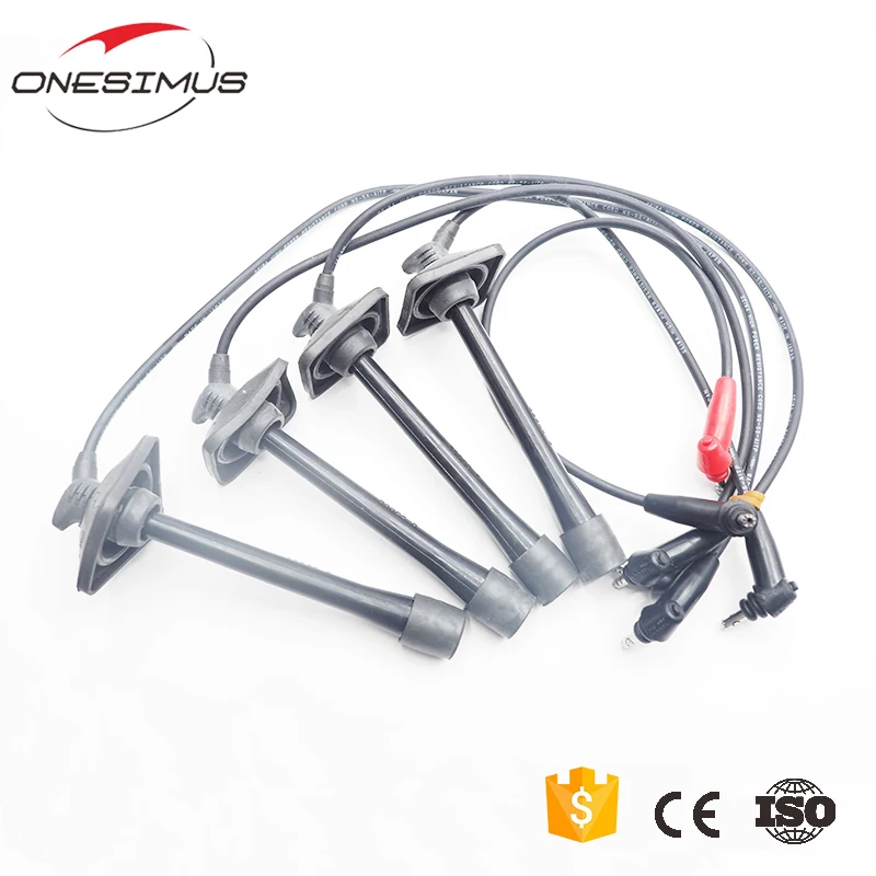 High Voltage Silicone Spark Plug Wire Set For 3sfe / 4sfe Ignition