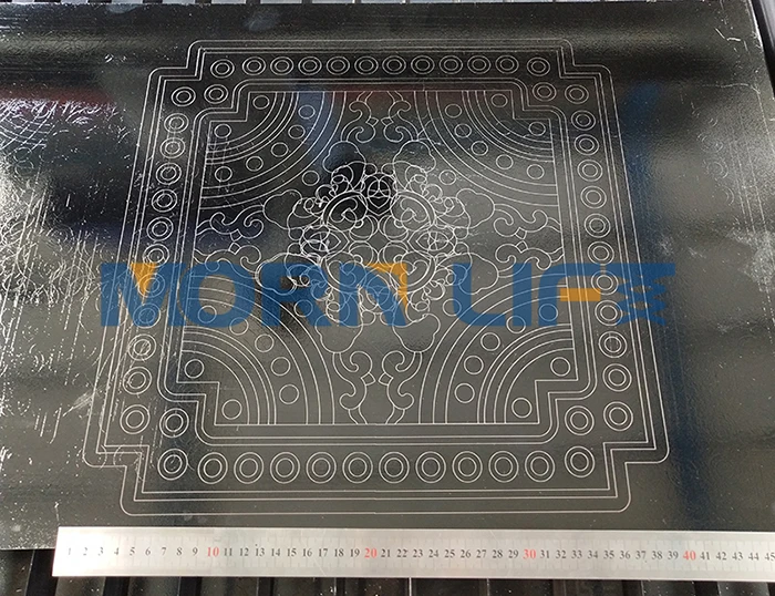 MORN big size metal sheet cylinder tube fiber laser marking engraving machine