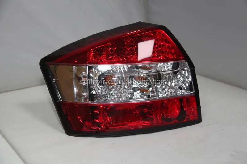 LED Tail Light For Audi A4 B6 LED Rear lamp 2001-04 Red White