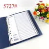 High Quality 13C A4 PP 20 Tab Index File Dividers