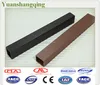 Eco-friendly wpc square timber composite landscape lumbers