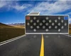 24 light electronic LED engineering roadblock construction arrow