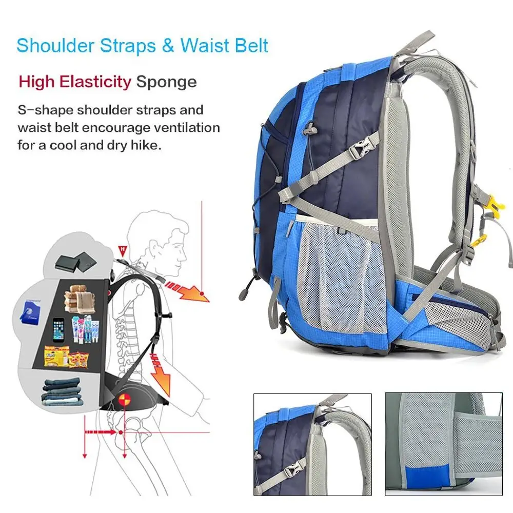 camping backpack 65l