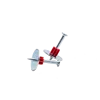 Powder Nail Pin PJ Ceiling Nail Pin Shooting Nail with Red Flute 25mm Steel washer Drive Pin