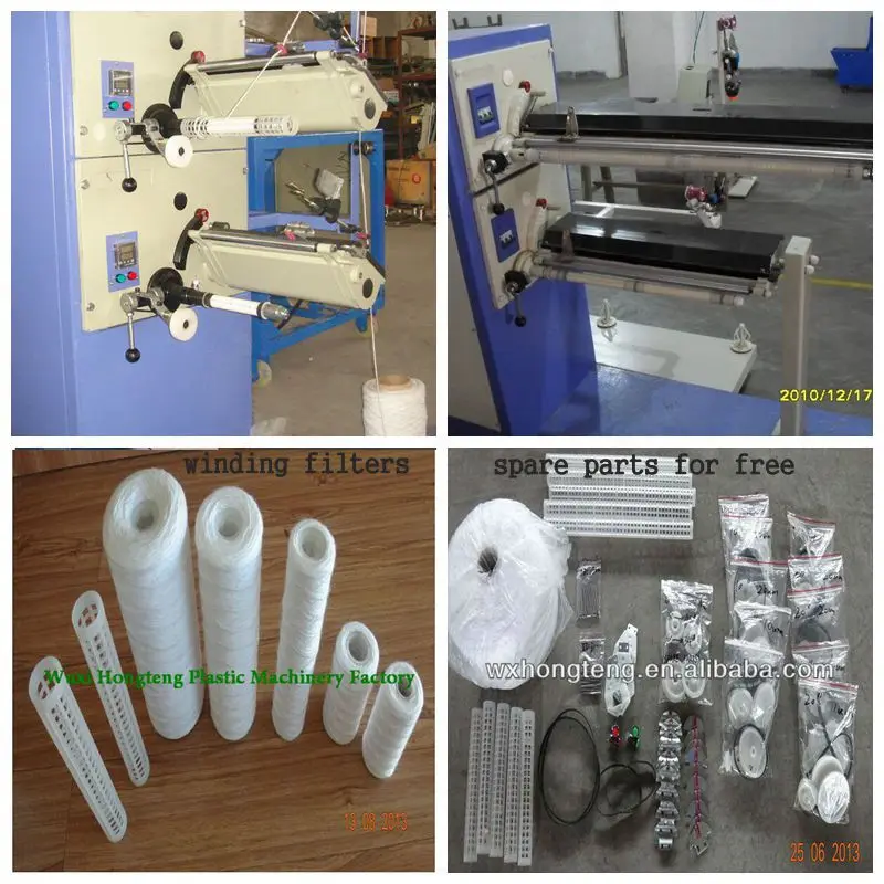 Supply high-quality PP String Wound Filter Cartridge Machine by Wuxi Hongteng