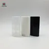 100pcs/lot Empty Plastic White Black Clear Oval Lip Balm Tubes Deodorant Container 15ml