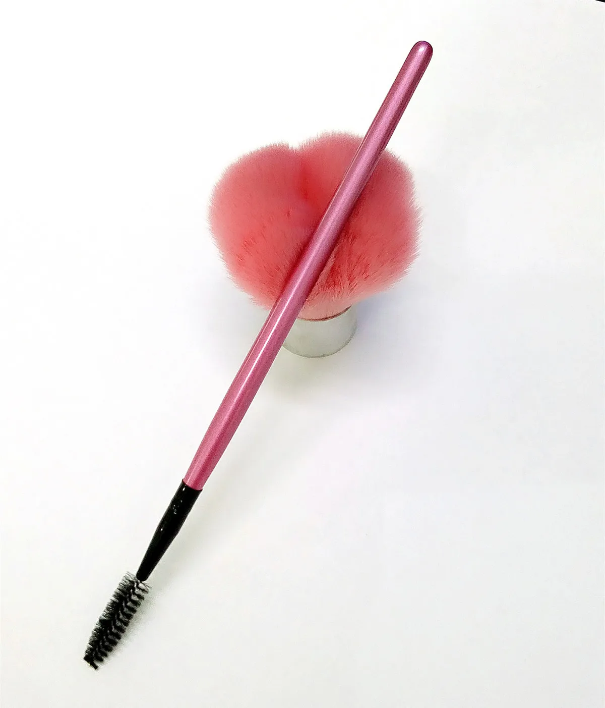 1pc Spiral Eyelash Brow Wand Brush Mascara Wand Applicator Lash Eyebrow