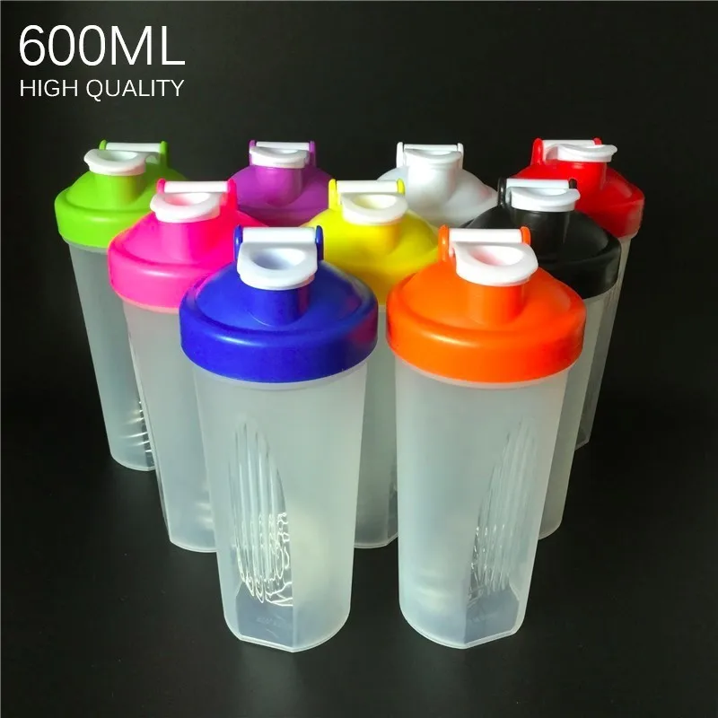 Stylish 600ml Smart Shake,Gym Protein Shaker,Mier Cup Drink Whisk