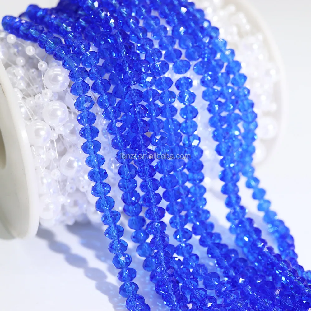 4mm,6mm,8mm Colored Crystal Round Glass Bead In Bulk Buy Colored