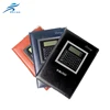 Pu leather cover travel business notebook with counter