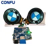 Confu HDMI to MIPI DSI board 3.4 inch 800x800 round circular lcd dual display half left half right VR AR HMD Raspberry Pi China