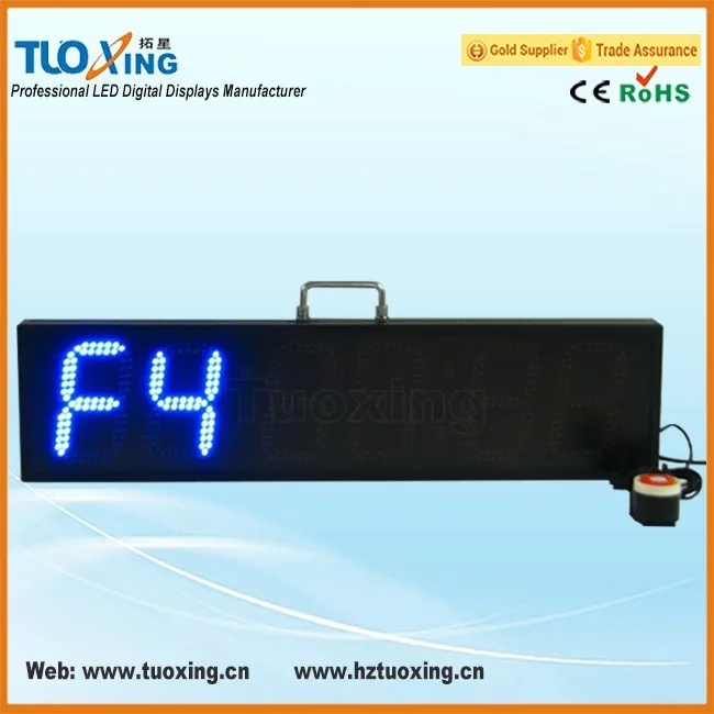 6 Inch 6 Digit Led Boxing Timer Gym Clock Timer Buy Boxing Timer,Gym