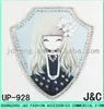 2017 newest cute girl Children's shoes uppers