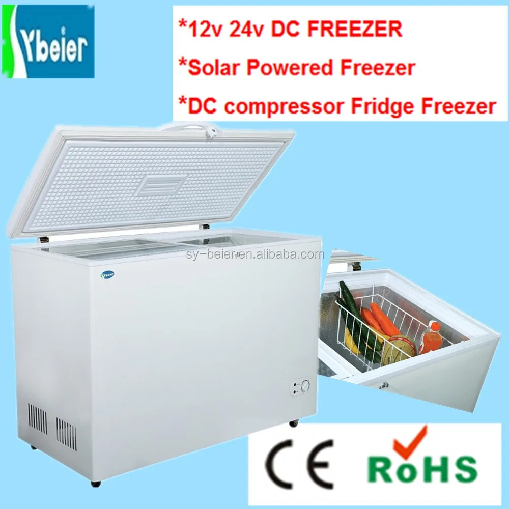 Beier Factory 12v 24v Dc Chest Fridge Freezer 110240v Ac Chest Freezer