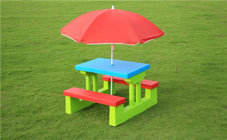 patio plastic table detachable