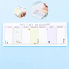 Office To-do List Message Memo Notes Pads Adhesive Desk Weekly Check List Schedule sticky note