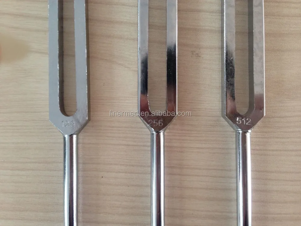 AMT 128 Hz Medical-Grade Tuning Fork Instrument with Fixed Weights Non-Magnetic Aluminum Alloy C 128