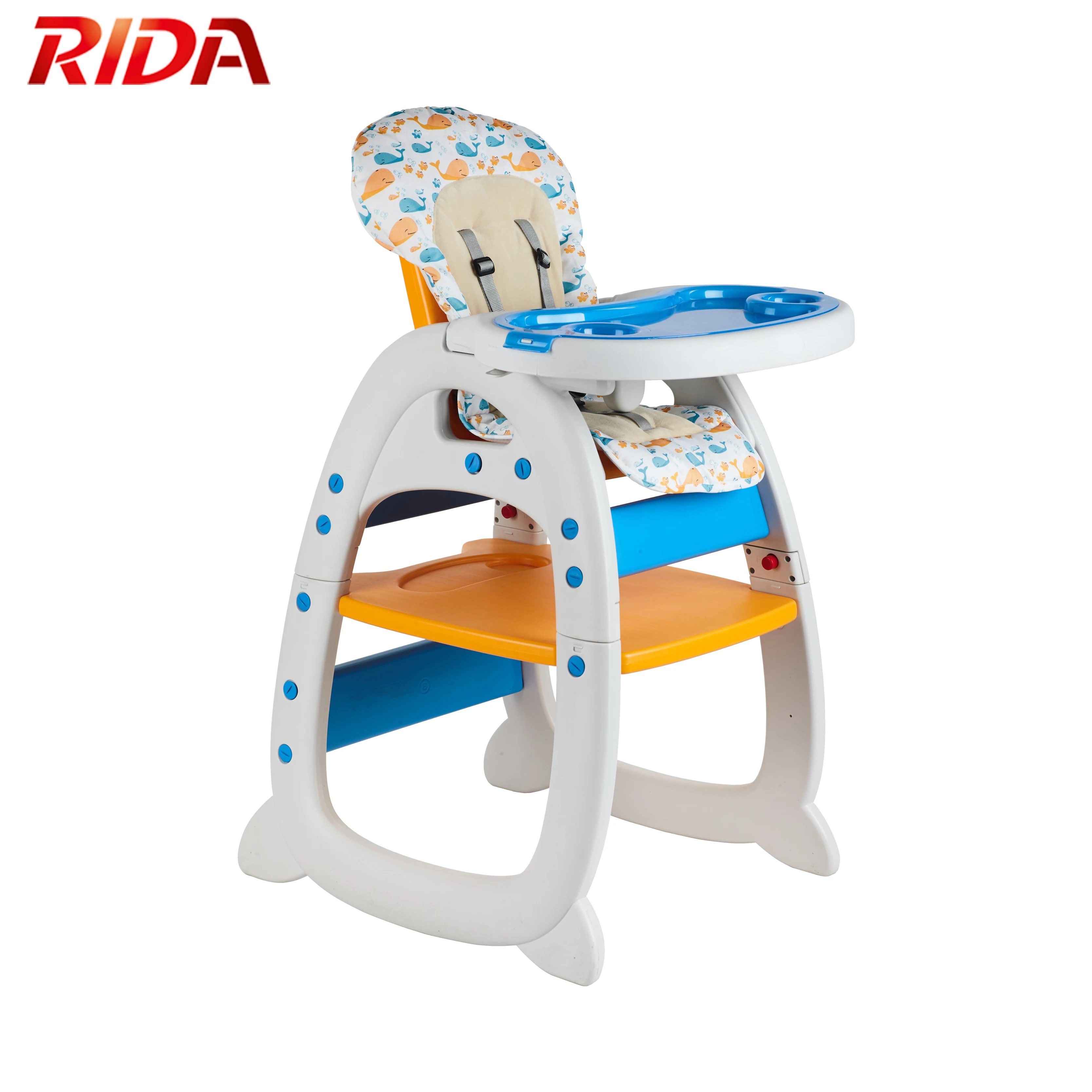 3 In 1 Multifunctional Baby Dining High Chair Baby Feeding Highchair