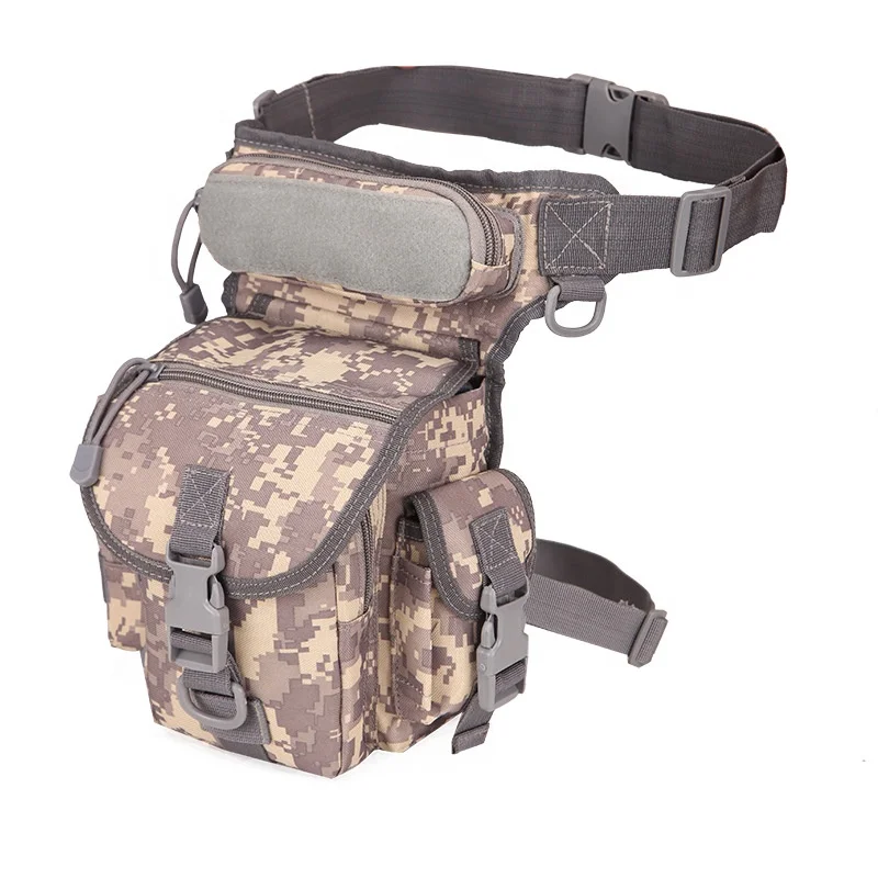 Outdoor Multifunctional Camouflage Leg Bag Hunting Tool Waist Pack