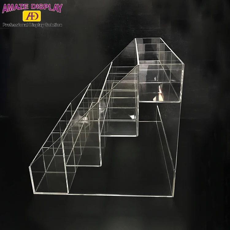 18 Compartments Acrylic Bead Display Organizer - Durable & Clear