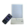Energy saving 48LED solar wall light dimmable solar wall lamp with remote control