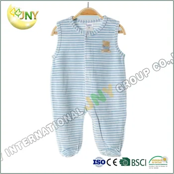 Custom Print Carters Striped Velour Baby Clothes Romper Set Buy