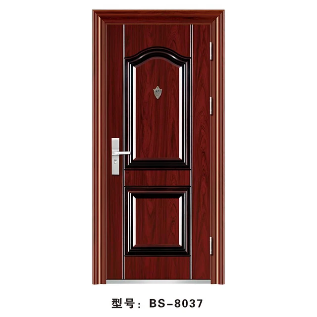 China Factory Commercial Exterior Steel Door Steel Security Doors